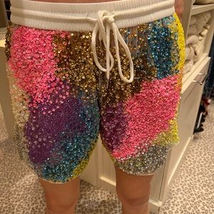 Ashish sequin shorts